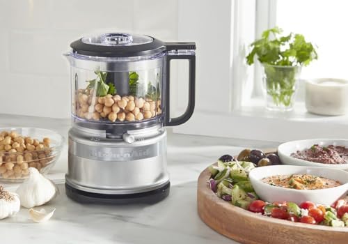 KitchenAid 3.5 Cup Food Chopper KFC3516CU, Contour Silver - Image 4