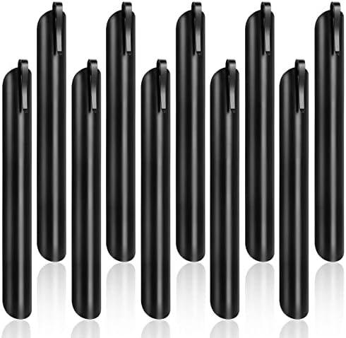 Crumb Sweeper, Crumbers, Table Cleaner Tool, Stainless Steel Crumbers for Servers, Bread Crumber, Restaurant Table Scraper for Crumbs on Table for Servers, Waiters and Waitresses (10 PACK, Black) by HKDGYHON
