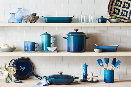 Le Creuset Stoneware & Silicone 5pc. Utensil Crock Set, Marseille - Image 6