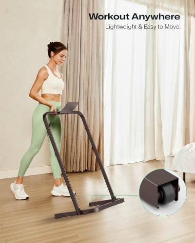 UREVO Walking Pad Handle Bar Only, Universal Compatible for Walking Pads 23.6'' Wide, Transform WalkingPad Into a Treadmill in Seconds, Easy Moving with Wheels, Quick Assembly, Sturdy Design - Image 6