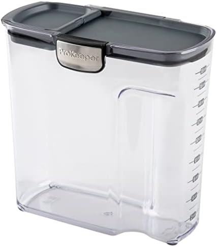 Progressive International ProKeeper+ 4-Piece Clear Plastic Modular Airtight Pantry Cereal Food/Snack Kitchen Storage Organization Container Canister Set - Image 2