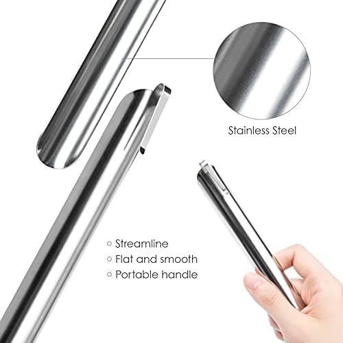 Restaurant Crumb Sweepers, Restaurant Crumb Cleaner, High Quality Stainless Steel Crumb Scraper, Crumber Tool for Waiters, Waitresses and Servers (3 PACK, Silver) - Image 6