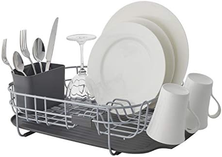 KitchenAid Carbon Steel Dishrack, one Size, Charcoal, Low Profile (Pack of 2) - Image 3