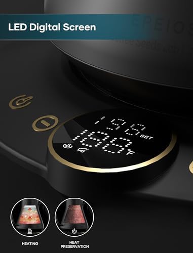 INTASTING Gooseneck Electric Kettle with ±1℉ Temperature Control 0.9 Liter - Image 6
