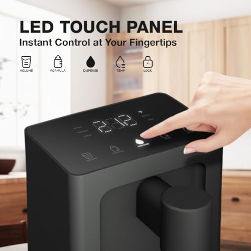 AIRHOP 3L Instant Hot Water Dispenser Countertop 5 Temp 3 Volume Options - Image 3