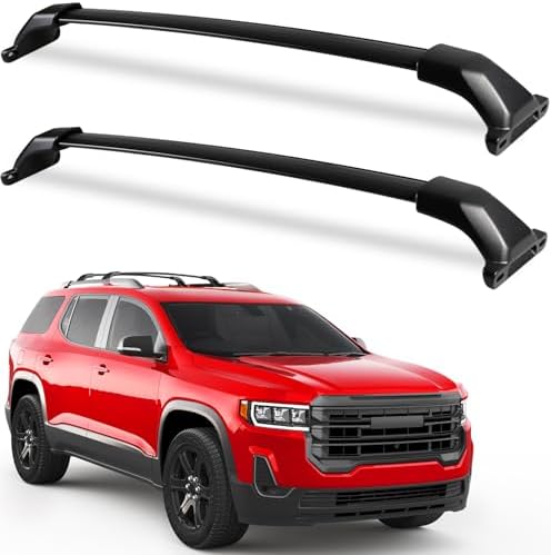 KINGGERI 300lbs Cross Bars Roof Racks for GMC Acadia 2017-2023 by KINGGERI
