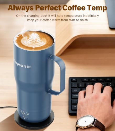 Supsonic Heated Coffee Mug, 20oz Electric Temperature Control Cup (S3) - Image 3