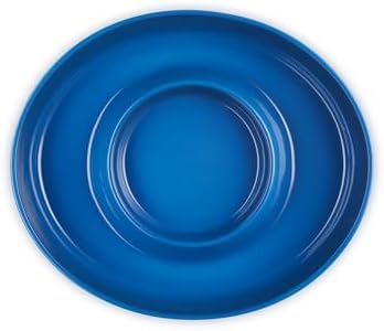 Le Creuset Stoneware Signature Oval Chip and Dip Platter, 13", Marseille - Image 4