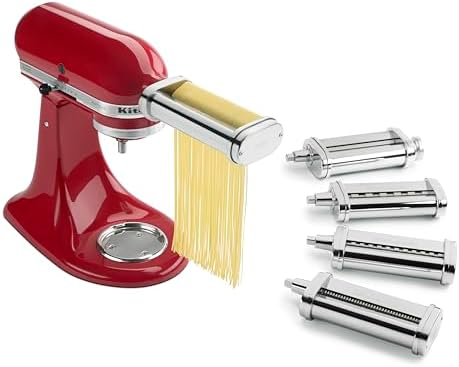 KitchenAid KSMPDX 5-piece Pasta Deluxe Set Attachment for KitchenAid Mixers by Unknown