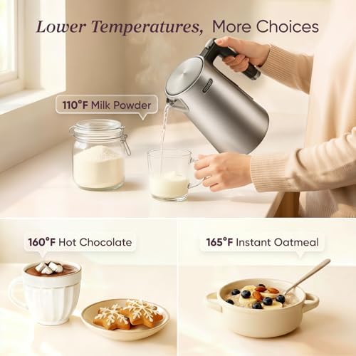 Cosori Stainless Steel Electric Kettle with Temperature Control, 1.7L - Image 7