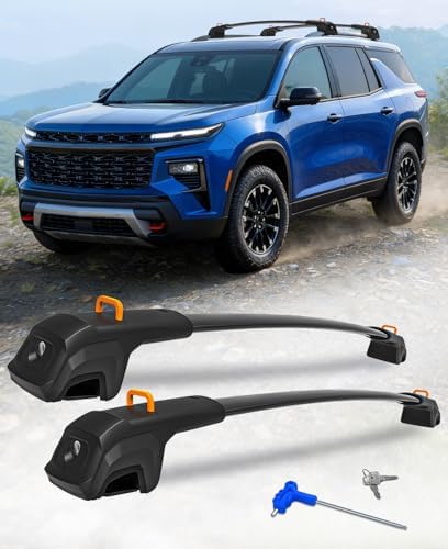 360lbs Roof Cross Bar Compatible for Chevrolet Traverse 2022-2026 by HmmtyRack