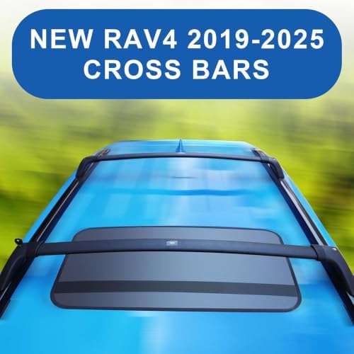 Autekcomma Lockable 260lbs Roof Rack Crossbar for Toyota RAV4 2019-2025 - Image 3