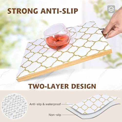 Shelf Liners for Kitchen Cabinets 23.6in x 20FT Non Adhesive Drawer Liner - Image 2