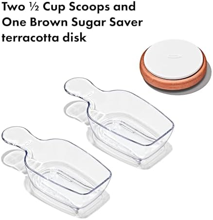 OXO Good Grips Piece Prelabeled Baking POP Container Set, 8 Piece Set (Pack of 2) - Image 4