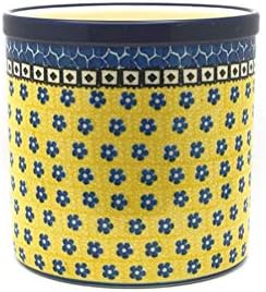 Polish Pottery Utensil Holder - Sunburst by Polish+Pottery+Gallery