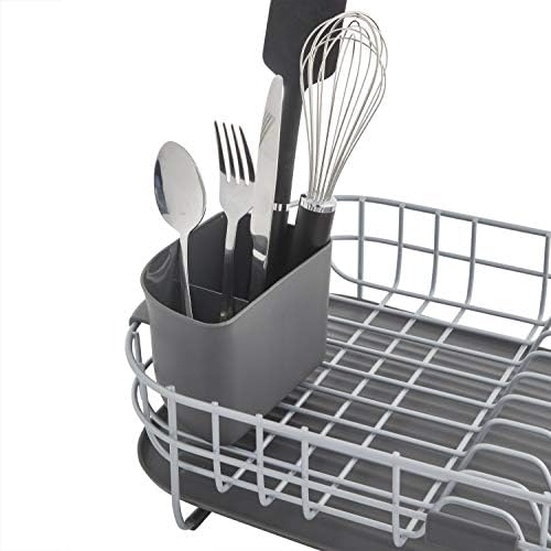 KitchenAid Carbon Steel Dishrack, one Size, Charcoal, Low Profile (Pack of 2) - Image 2