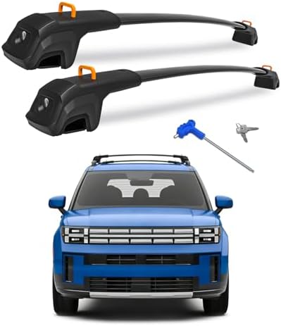 Roof Cross Bars 360lbs Compatible with 2024-2026 Hyundai Santa Fe by HmmtyRack