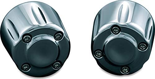 Kuryakyn 6238 Motorcycle Handlebar Accessory: Hand Grip End Cap Weight, Chrome, 1 Pair by Kuryakyn
