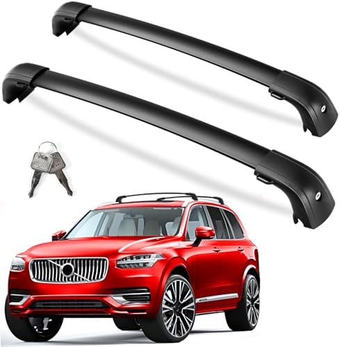 KINGGERI 300lbs Roof Rack Cross Bars for Volvo XC90 XC-90 2016-2026 by KINGGERI