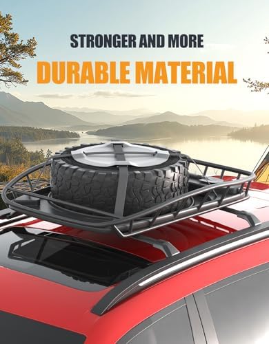 KINGGERI 300lbs Roof Rack Cross Bars for Buick Enclave 2018-2024 - Image 5