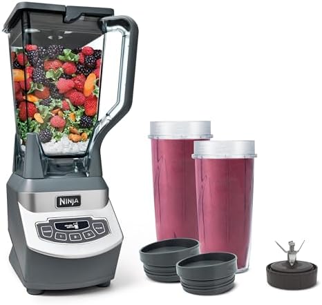 Ninja Blender Pro+, 1100W, 72oz Pitcher, 2 Cups, BL660 by Unknown