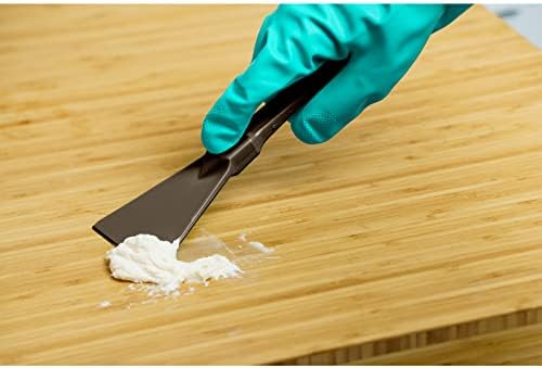 SPARTA Polypropylene Scraper Tool Food Safe Scraper for Removing Caked-On Residue in Commercial Kitchens, Plastic, 7.82 x 3 Inches, Brown, (Pack of 12) - Image 3