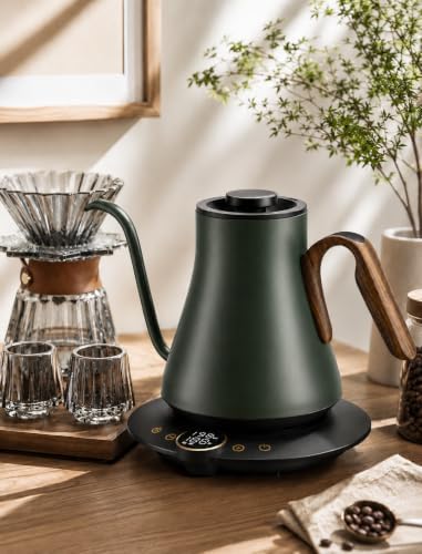 Cocinare FLOW B9 Gooseneck Electric Kettle ±1°F Temperature Control - Image 2