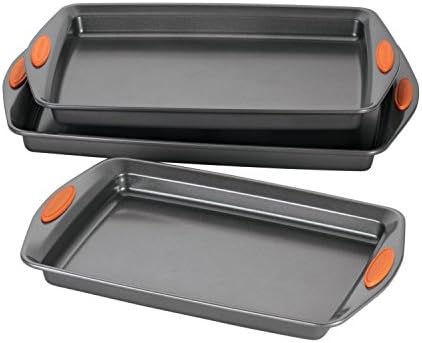 Rachael Ray Yum-o! Nonstick Bakeware Oven Lovin' Cookie Pan Set for Baking - Image 2