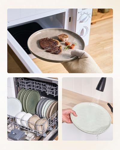 Famiware Mars Stoneware Dinnerware Set for 4, Multi-color - Image 6