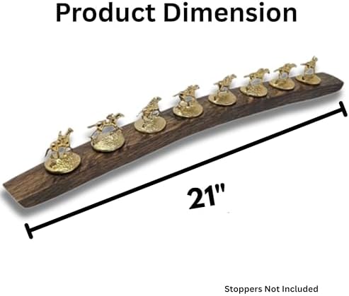 Bourbon Stopper Display for Blanton's, Dark Walnut - Image 2