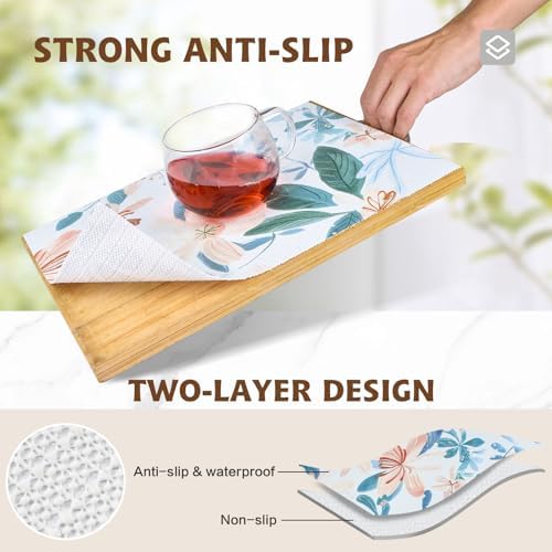Shelf Liners for Kitchen Cabinets 17in x 20FT, Non Adhesive Drawer Liner - Image 2