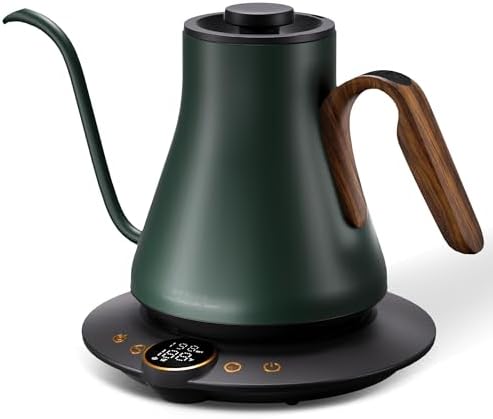 Cocinare FLOW B9 Gooseneck Electric Kettle ±1°F Temperature Control by Cocinare