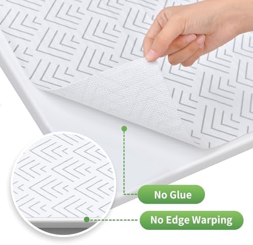 Shelf Liner for Kitchen Cabinets Non Adhesive Drawer Liner Non-Slip - Image 7