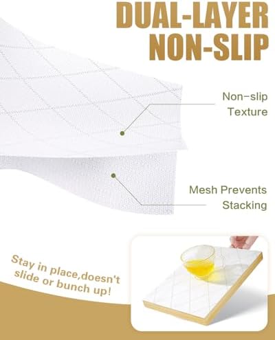 Drawer and Shelf Liners for Kitchen Cabinets Non-Adhesive - Image 2