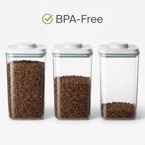 Dog-Cat Food Storage Containers 2 Pack, 4.2 Qt Each, Airtight - Image 5
