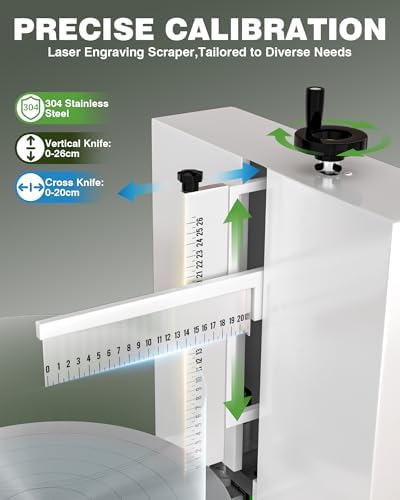 PYY Electric Cake Decorating Machine - 4-12 Inch Automatic Cream Spreading, 60-320 RPM with Graduated Scrapers, for Home, Baking Studio,and Commercial Kitchen, White - Image 4