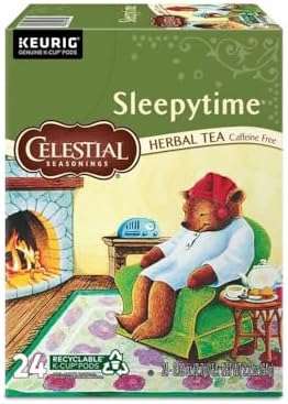 Celestial Seasonings Sleepytime Herbal Tea, Single-Serve Keurig K-Cup Pods, 24 Count by CelestialSeasonings