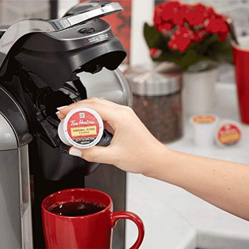 Tim Hortons Original Blend, Medium Roast Coffee, Single-Serve K-Cup Pods Compatible with Keurig Brewers, 96ct K-Cups, Red - Image 5