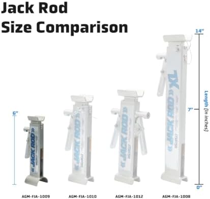 AGM Jack Rod Support Bar – 3.5 Ton Locking Bar - Image 2