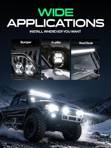 YHTAUTO 32 Inch LED Light Bar Combo 240W Off-Road Lights for Truck UTV ATV - Image 7