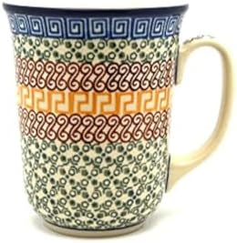 Polish Pottery Mug - 16 oz. Bistro - Autumn by Polish+Pottery+Gallery
