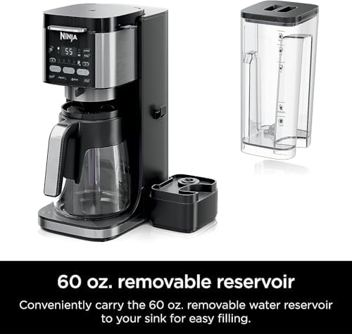 Ninja (Refurbished) Drip Coffee Maker | DualBrew Pro Hot & Iced Coffee | Compatible with K-Cup Pods | 3 Brew Styles (Classic, Rich, & Iced) | 60oz Removable Reservoir & Dishwasher Safe | (Renewed) - Image 6