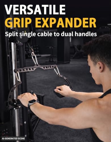 2:1 Cable Adapter LAT Pull Down Bar, 6-35in Options - Image 6