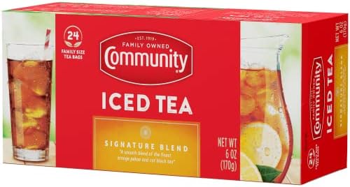 Community Coffee Signature Iced Tea, 288 Family Size Tea Bags, 24 Count Box (Pack of 12) - Image 4