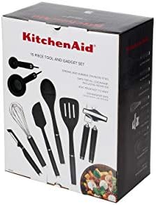 KitchenAid Classic Tool and Gadget Set, 15-Piece, Black (Pack of 2) - Image 4