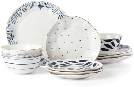 Lenox Blue Bay 12-Piece Dinnerware Set by Lenox