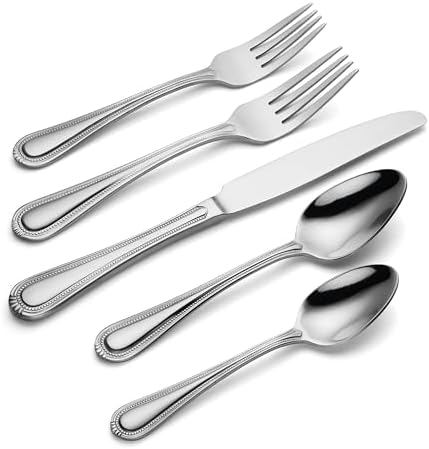 Oneida Countess 20-Piece 18/0 Silverware Set for 4, Flatware - Image 5
