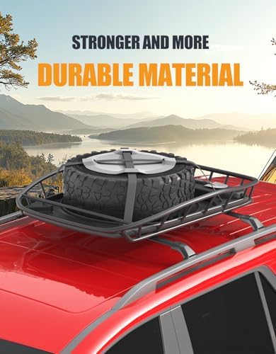 KINGGERI 300lbs Cross Bars Roof Racks for GMC Acadia 2017-2023 - Image 5