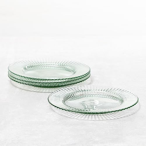 Fortessa Archie Glass Dinner Plate, 10.6 Inch, Sage - Image 2