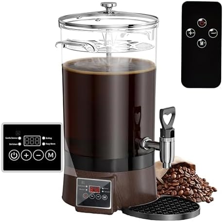 Commercial Coffee Urn Hot Beverage Dispenser Hot Chocolate Maker 26L 170Cup by GKFF